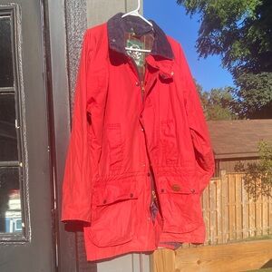 Oxford Wear by Oxford Blue lined wax chore coat jacket